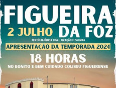 APRESENTAÇÃO DA TEMPORADA NA FIGUEIRA DA FOZ.